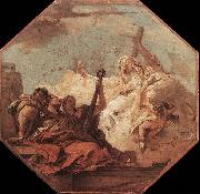 Giovanni Battista Tiepolo The Theological Virtues Spain oil painting artist